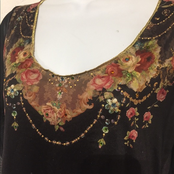 Michal negrin top preowned Swarovski mesh medium - Picture 8 of 8